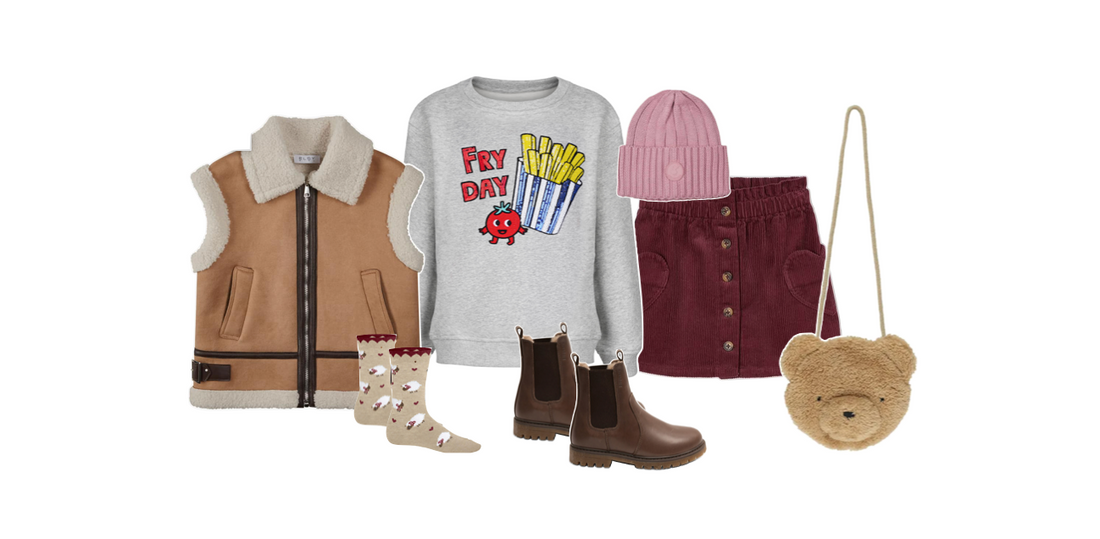 GIRLS AUTUMN OUTFIT 2025: A Cozy City Look for Colder Days to stay warm