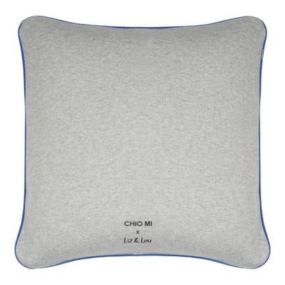 KISSENBEZUG LOBSTER Grau meliert