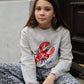 KIDS SWEATSHIRT LOBSTER Grau meliert