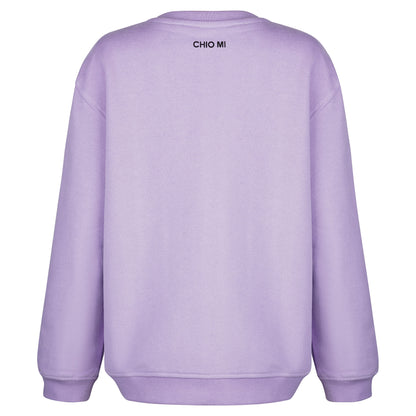 KIDS SWEATSHIRT ICECREAM Lavender