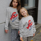 KIDS SWEATSHIRT LOBSTER Grau meliert