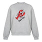 SWEATSHIRT ADULT LOBSTER Grau meliert
