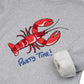 KIDS SWEATSHIRT LOBSTER Grau meliert