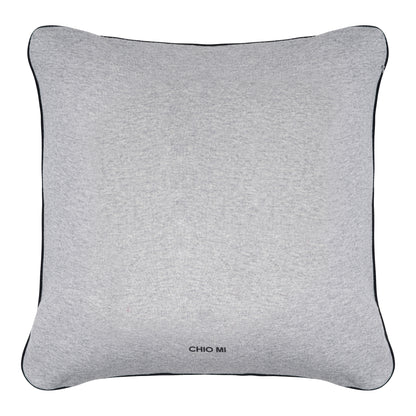 KISSENBEZUG LION Grau meliert