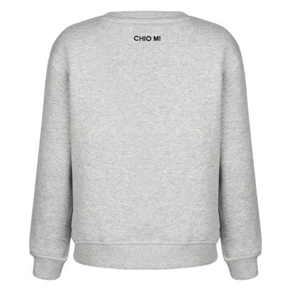 KIDS SWEATSHIRT LION Grau meliert