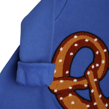 Kids SWEATSHiRT PRETZEL in Royal Blue