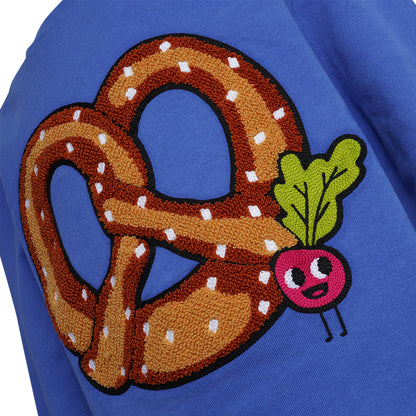 Kids SWEATSHiRT PRETZEL in Royal Blue