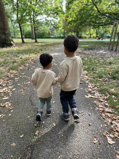 KIDS SWEATSHIRT CORGI Sand