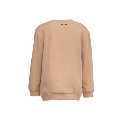KIDS SWEATSHIRT CORGI Sand