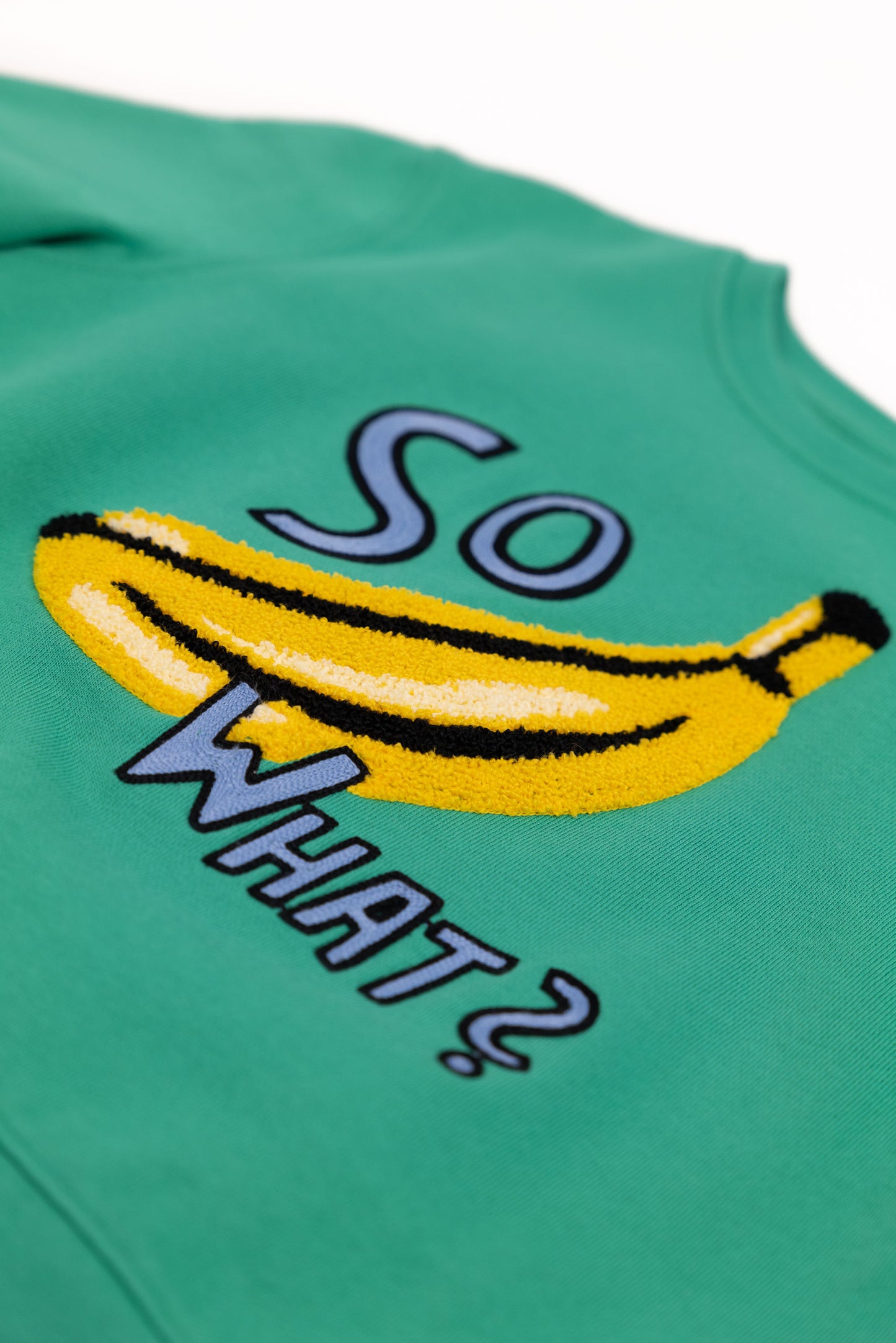 KIDS SWEATSHIRT BANANA Jungle Green